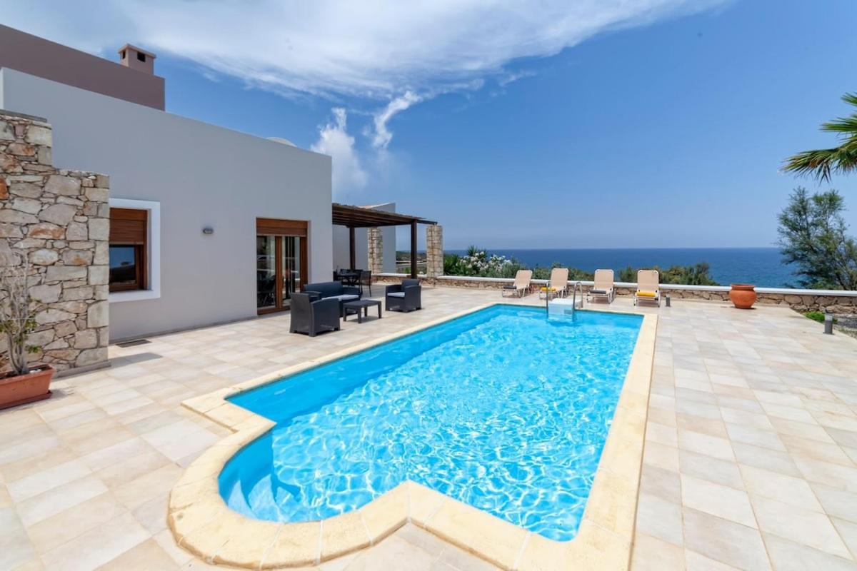 Karena Seaview Villa Gerani Chanion Exterior foto